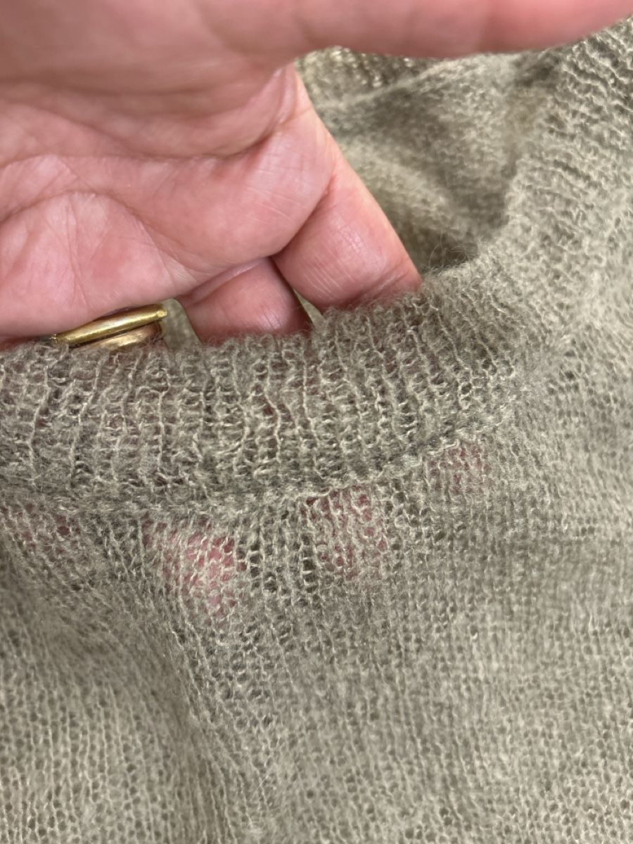 Pullover & Sweatshirts: Damen Pullover leicht transparent braun Grösse M – Neu (gemäss Beschreibung) aus Umiken von AzizaAmar20 2