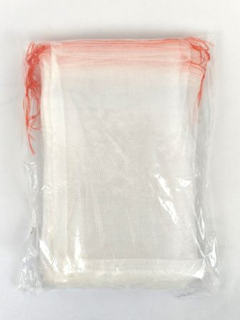 Obstschutzbeutel Set transparent mit Kordelzug - 17Stk.