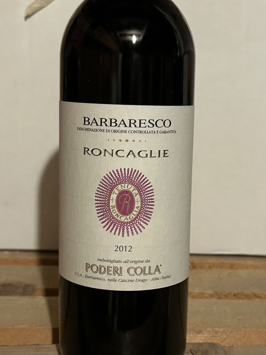 BARBARESCO Roncaglie 2012 Poderi Colla (Neu (gemäss Beschreibung)) in ...