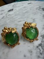 Clips vintage haute couture L’OR DU SOIR Paris