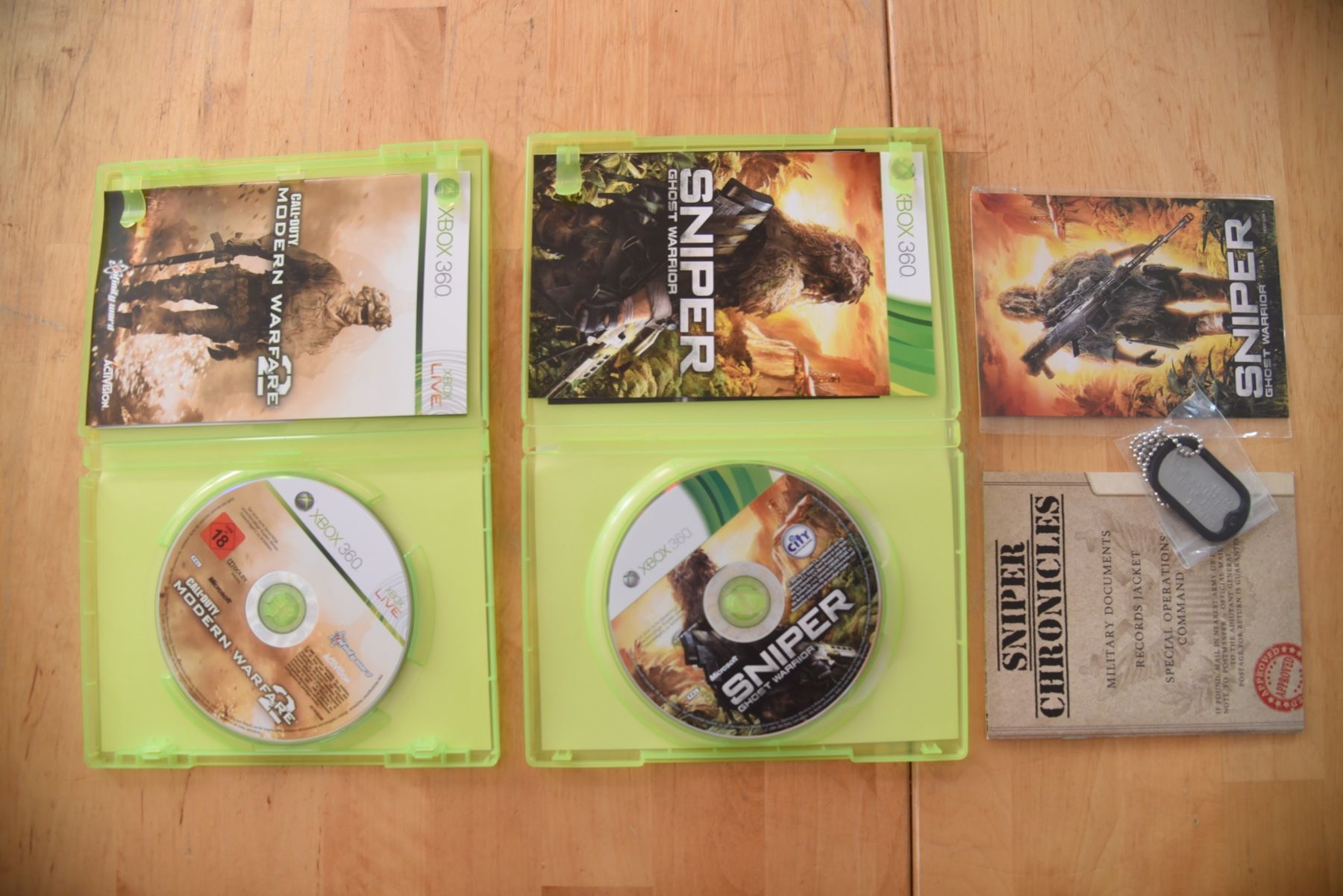 Giochi: Sniper Ghost Warrior+Modern Warfare2 (CIB) – Usato da Frenkendorf venduto da gelbeZinnie 1
