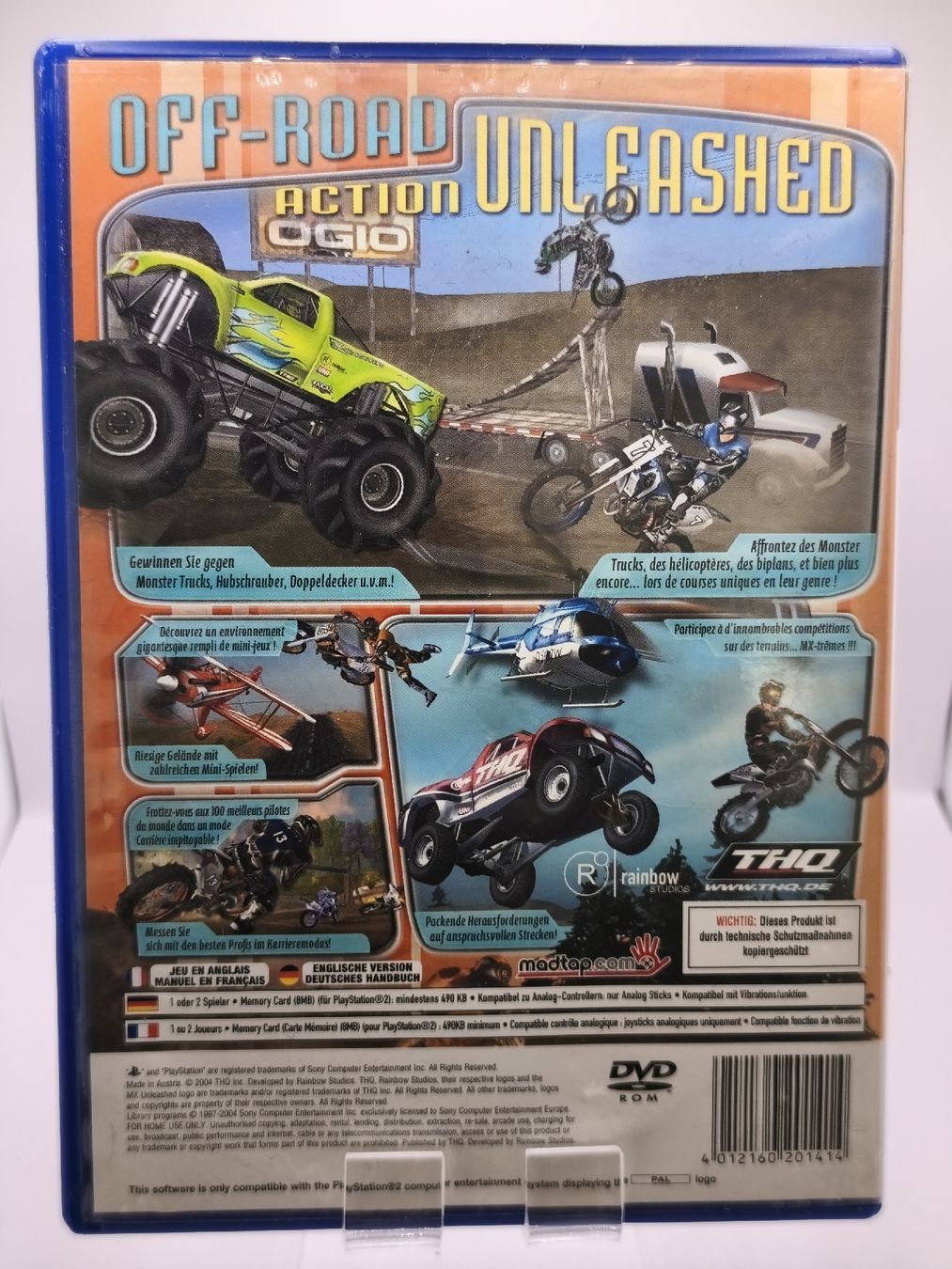 Giochi: MX Unleashed sur PS2 - Jeu complet et en parfait état! – Usato da Conthey venduto da Th3gr4yf0x 1