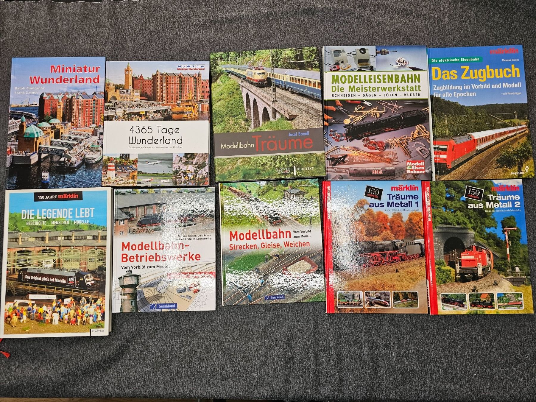Livres: Grosse Modellbahn-Bücher Sammlung/Modellbahn Bibliothek – D'occasion à Döttingen par Boebbi1973