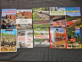 Grosse Modellbahn-Bücher Sammlung/Modellbahn Bibliothek