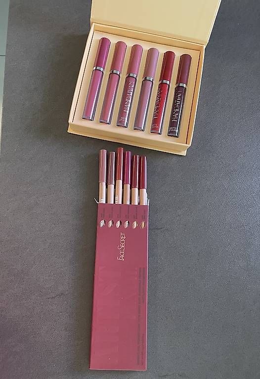 Maquillage: Set di rossetti e rispettive matite da labbra  – D'occasion à Locarno par ste_8rjr 1