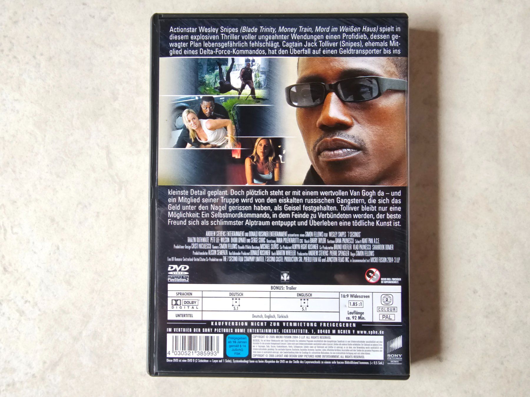 Alle DVDs: 7 Sekunden  -  Timing ist alles! – Gebraucht aus Schneisingen von backstore24 1