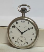 Taschenuhr Papst Benedikt XV signiert Hausmann & Co um 1920