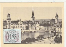 Zürich  Seefest-Jugendmusikfestival 1985. Sonderstempel