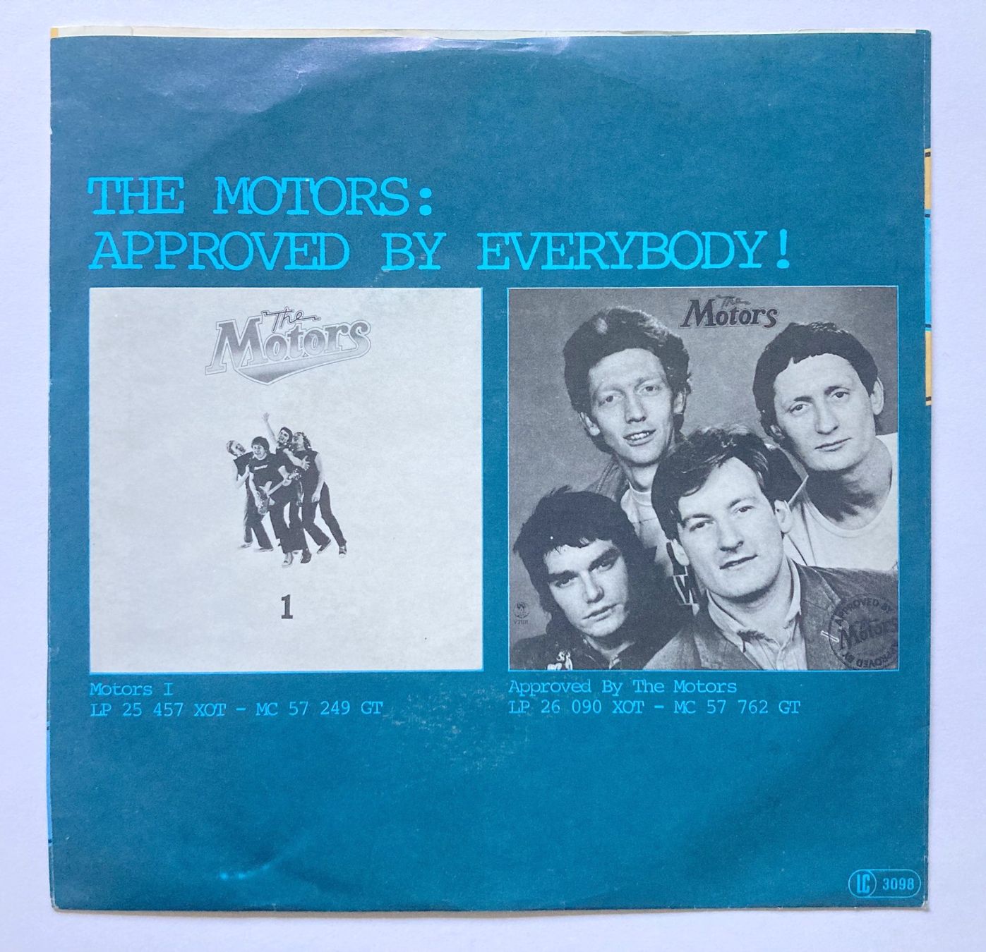 Schallplatten: THE MOTORS - AIRPORT – Gebraucht aus Bottens von hotter-than-hell 1