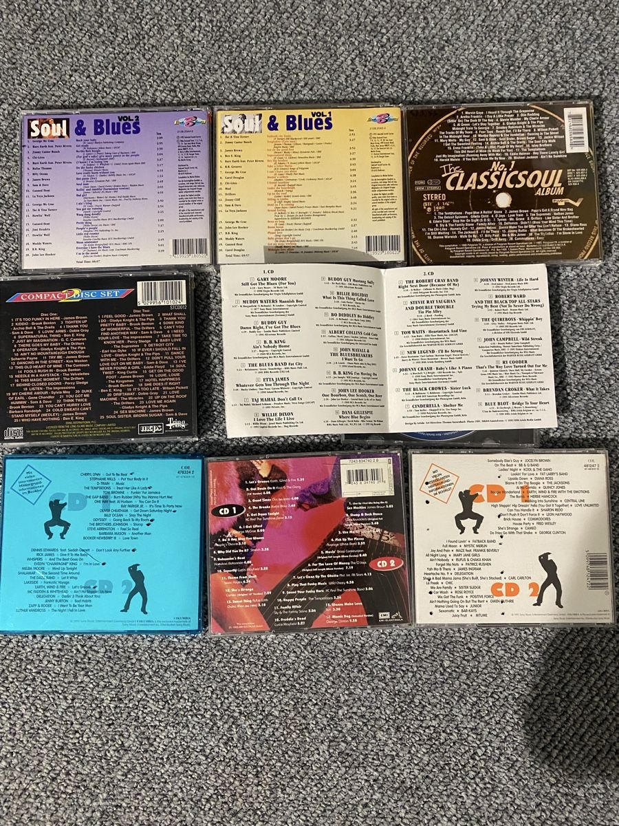 CDs: 8 VD Sampler, Blues/Soul/Funk – Gebraucht aus Diessbach b. Büren von cowansville 1