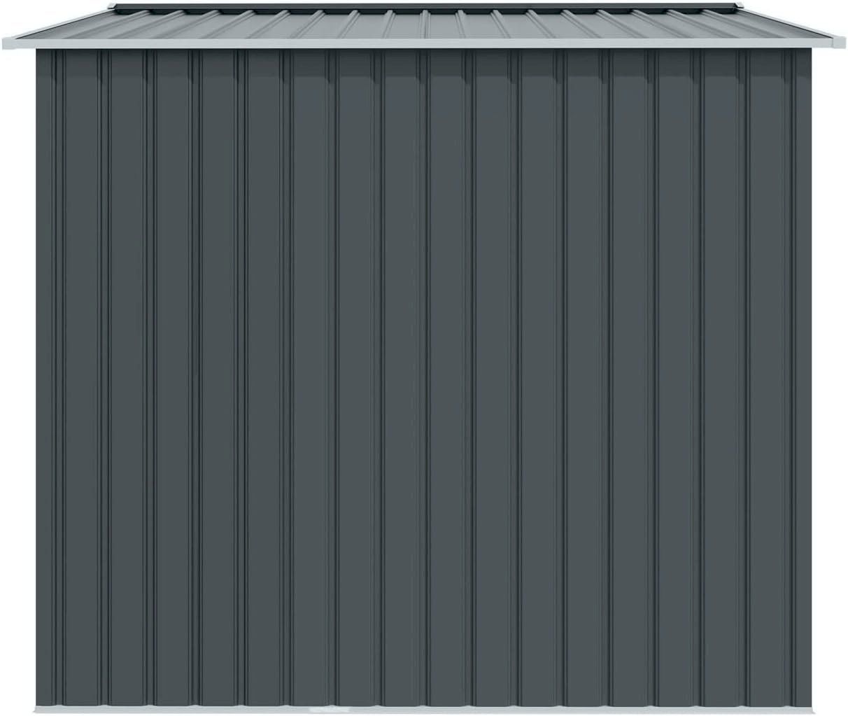 Gartenhäuser & Gewächshäuser: HATTORO S200 Gerätehaus 7,3 m³ Anthrazit – Neu und originalverpackt aus Bottighofen von zaap 6