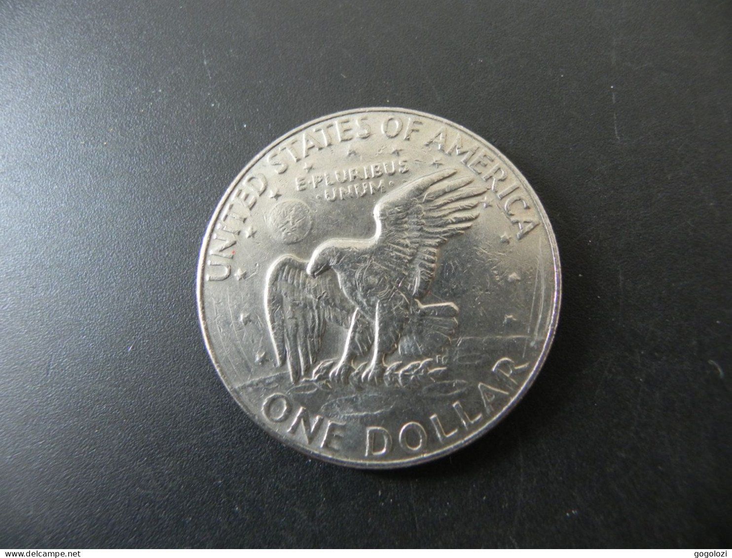 Alle Münzen: USA 1 Dollar 1974 Eisenhower – Gebraucht aus Biel/Bienne von Gogolozi 1