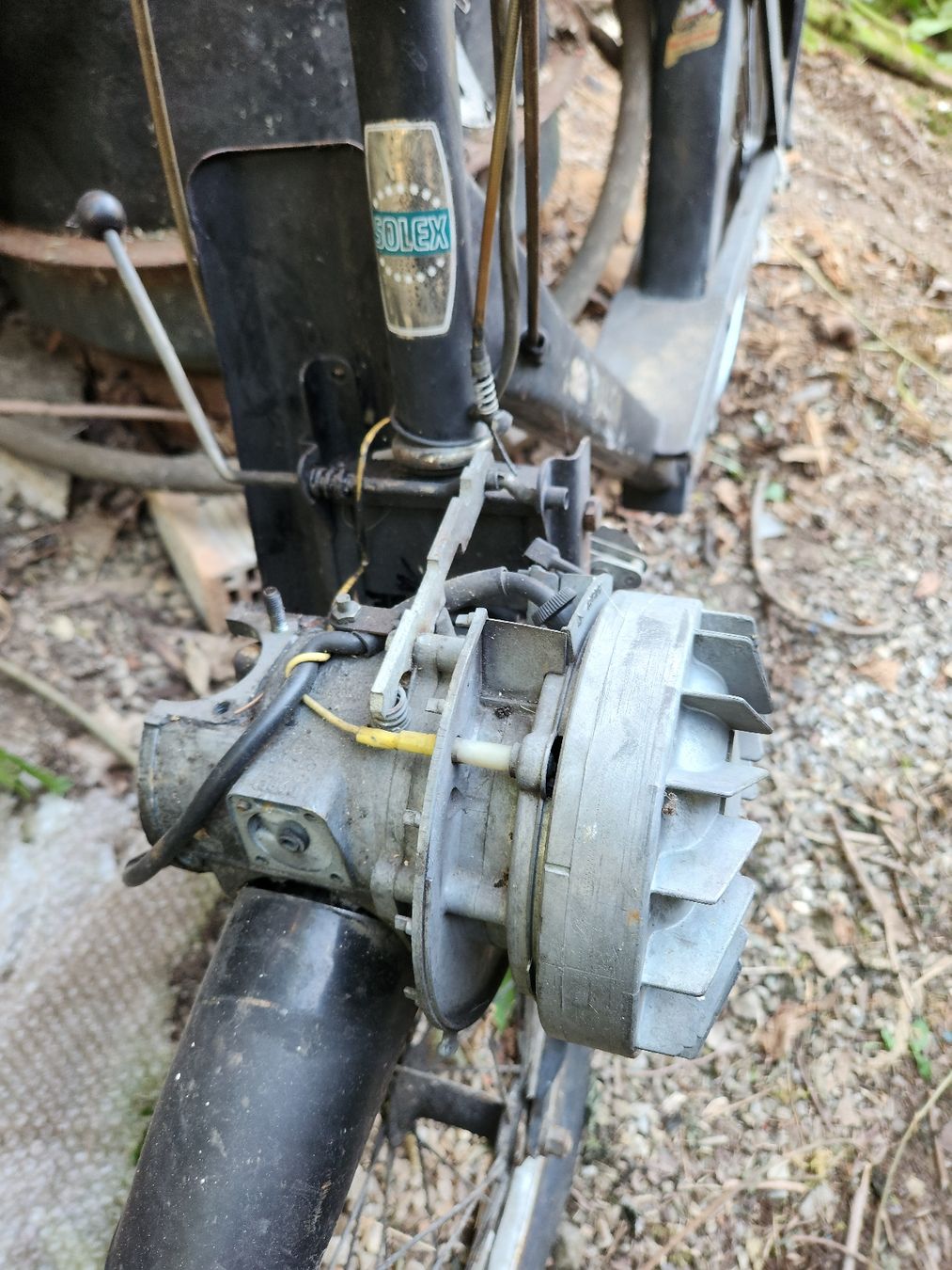 Solex Ciclomotori: Solex Mofa Scheunenfund defekt Teilespender – Difettoso da Stein AG venduto da Metaluna 3