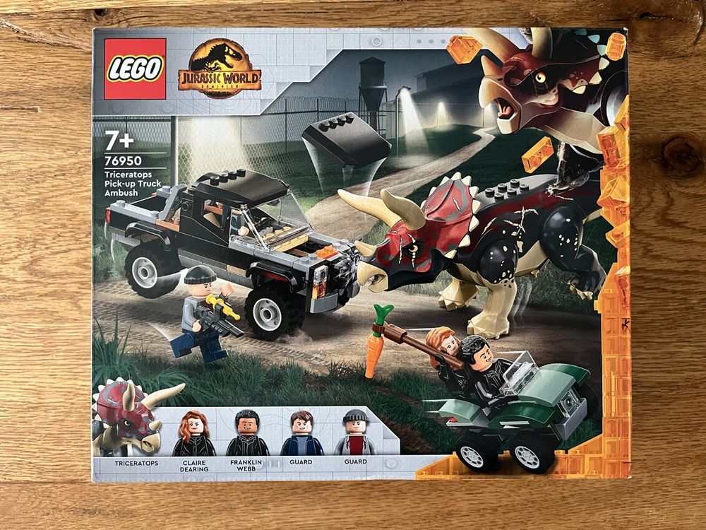 Lego 76950 Jurassic World Triceratops Angriff Neu (Neu und ...