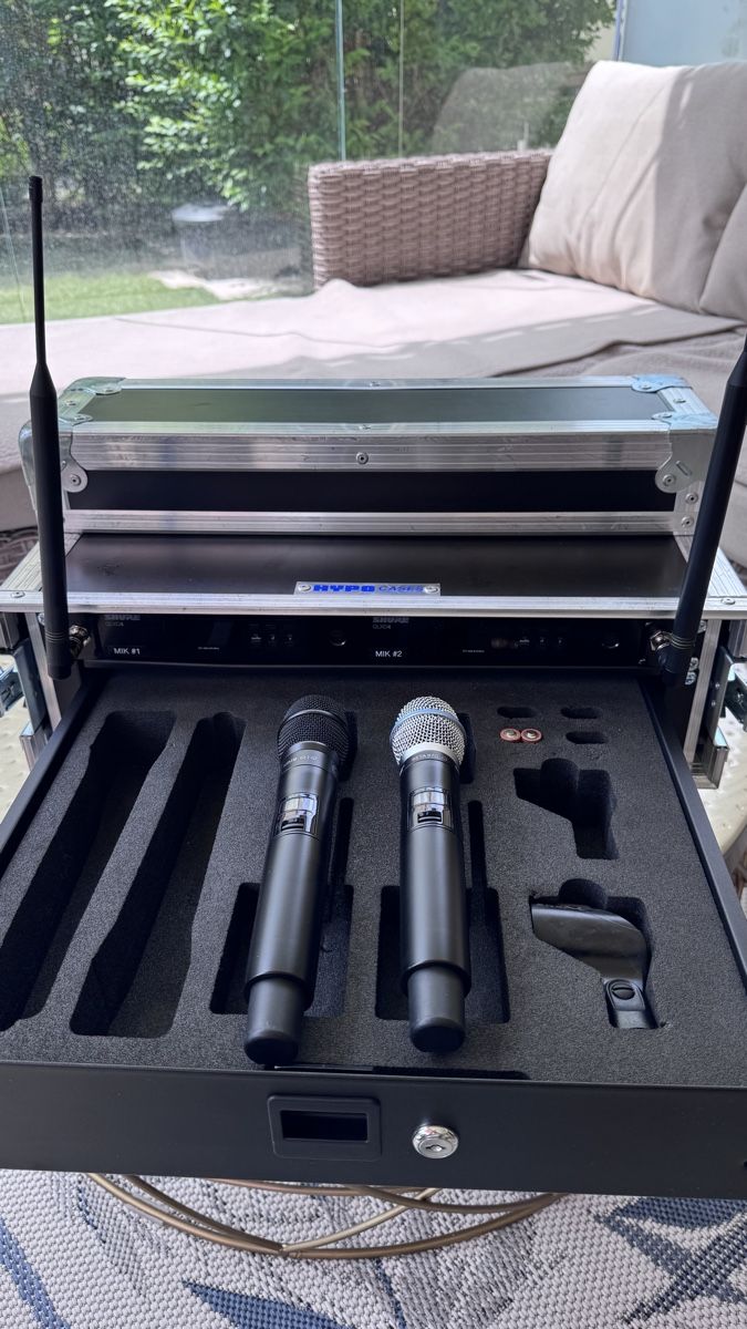Shure Microfoni: Shure QLXD4 Funkmikrofon Komplett Set – Usato da Rupperswil venduto da Tw-Audio