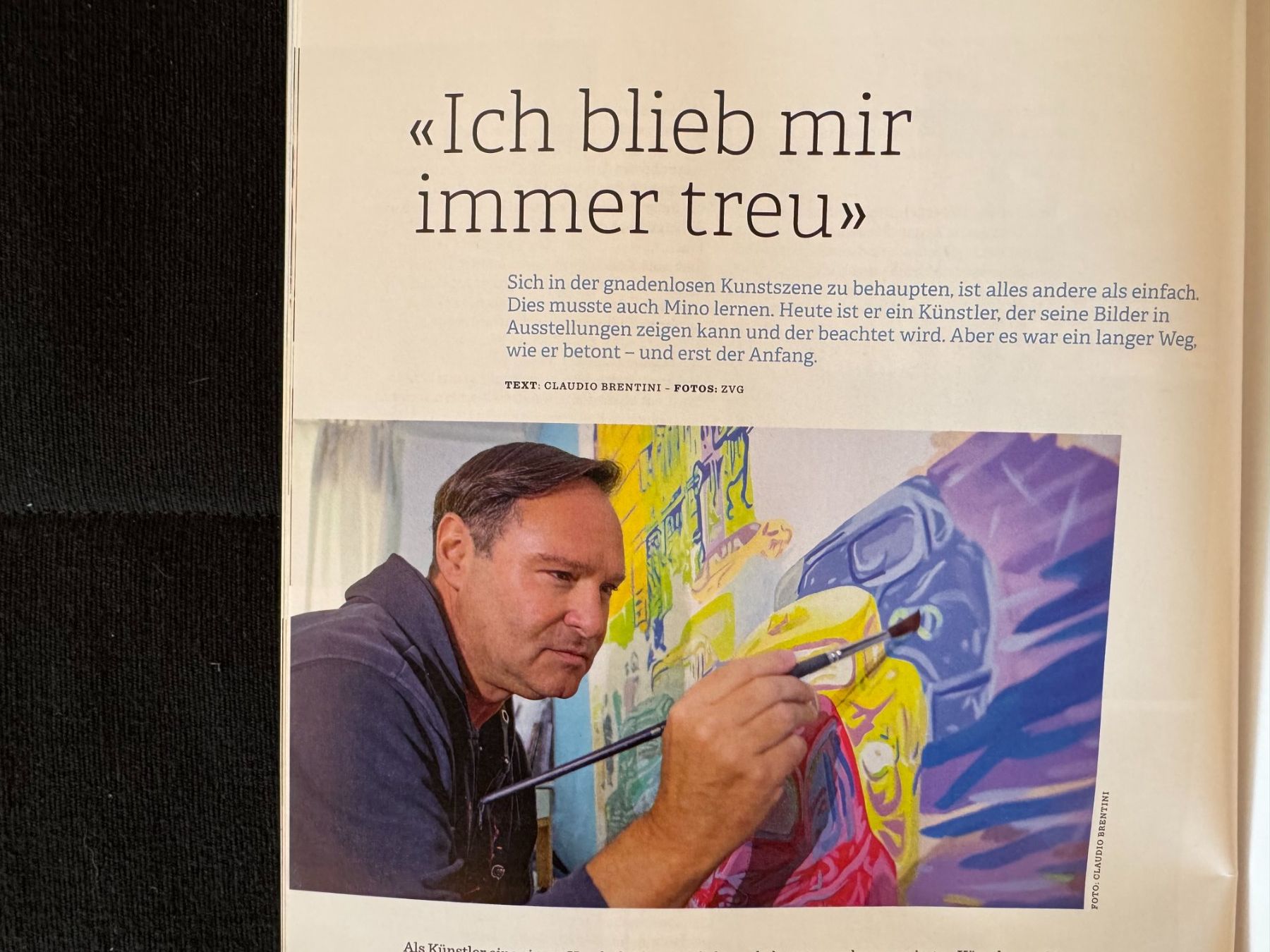 Foto & Immagini: Mino der Saxophonist orig. Bild TOP – Nuovo (secondo la descrizione) da Gockhausen venduto da Aston 3