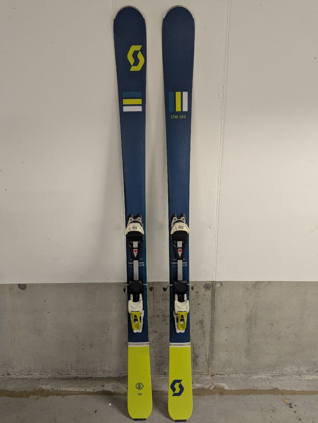 Scott Sci: Scott The Ski in 185cm mit Tourenbindung – Usato da Maienfeld venduto da nrgruber