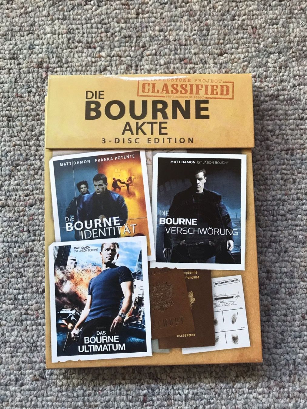 Tutti i DVDs: Die Bourne Akte [3 DVDs] – Usato da Tecknau venduto da Otacon0