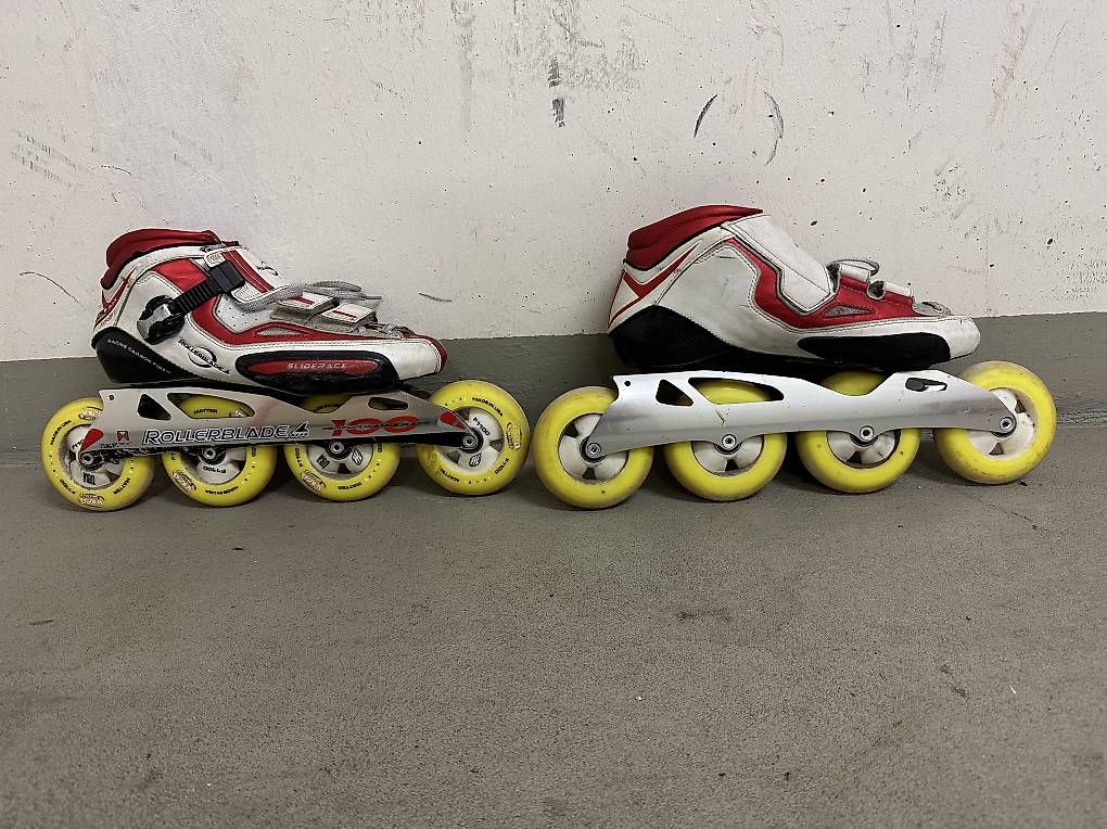 Pattini in linea & Pattini a rotelle: Speed Skates / Inline Skates – Usato da Embrach venduto da flack14hase 2