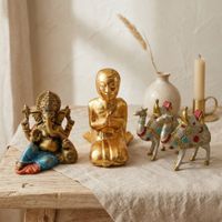 Dekorations-Set Buddha, Ganesha & Kamele Orientalisch/Asia