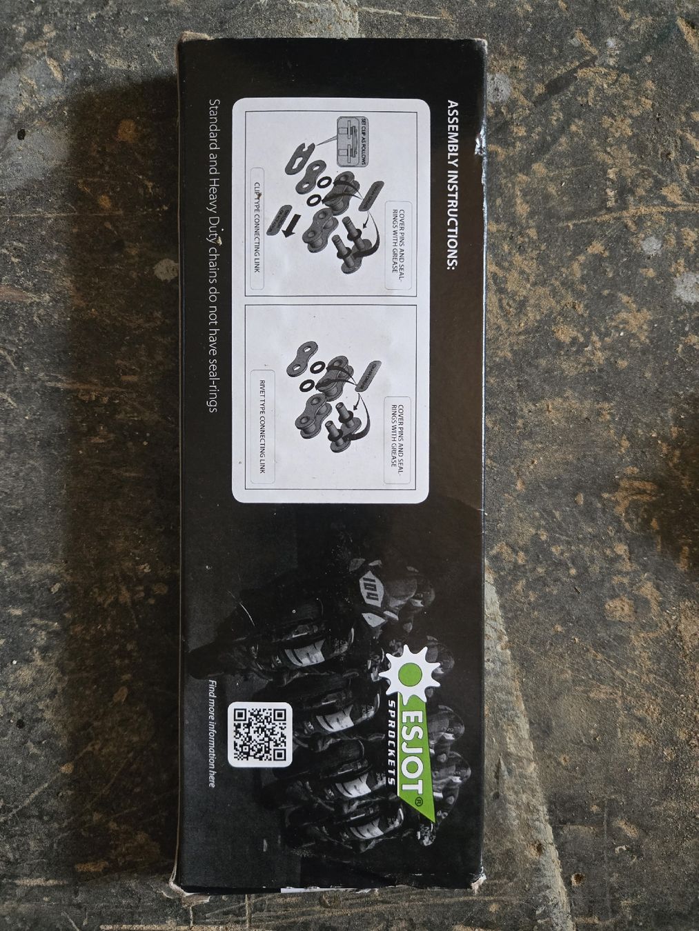 Parti ricambio per ciclomotori: Mofa Töffli Motorcycle Chain Kette – Nuovo e nell'imballaggio originale da Frenkendorf venduto da Pokemon_Stube 1