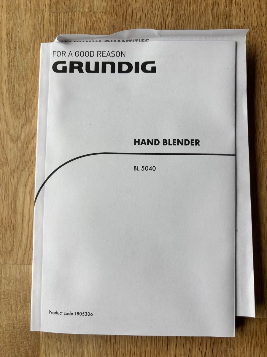 Grundig Elettrodomestici da cucina: Stabmixer Grundig – Nuovo e nell'imballaggio originale da Pfäffikon SZ venduto da simene 4
