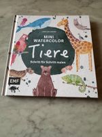 MINI WATERCOLOR TIERE SCHRITT FÜR SCHRITT MALEN