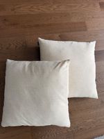 2x Maison du Monde Kissen 60 × 60 cm – Beige – Neu