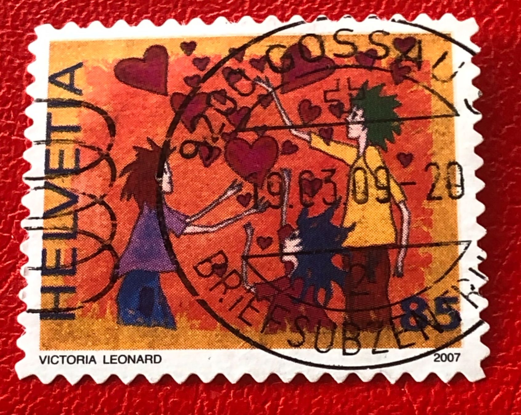 Tutti i francobolli: Nr.1244 Lasst Liebe Sprechen GESTEMPELT    – Usato da Aarau venduto da Billa007