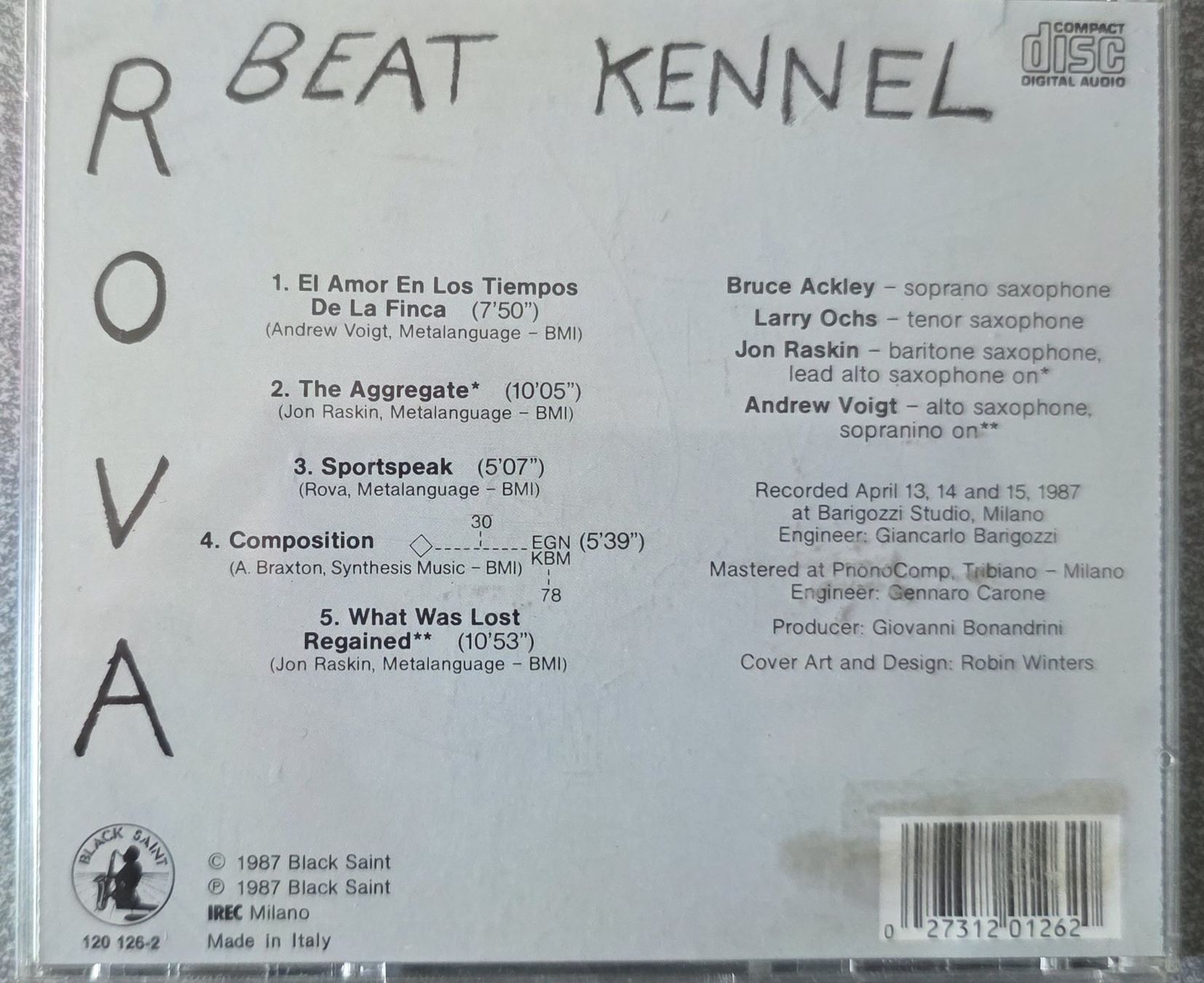 CD: Music CD - ROVA - Beat Kennel – Usato da Oetwil am See venduto da fineli2 1
