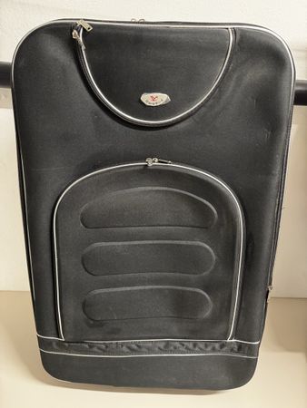 XXL Koffer RwaBird schwarz 80x55x30 mit Rollen Zahlenschloss