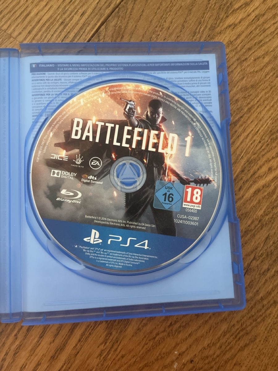 Giochi: Jeu PS4 Battlefield 1 – Usato da Vétroz venduto da jer_xgh6 1
