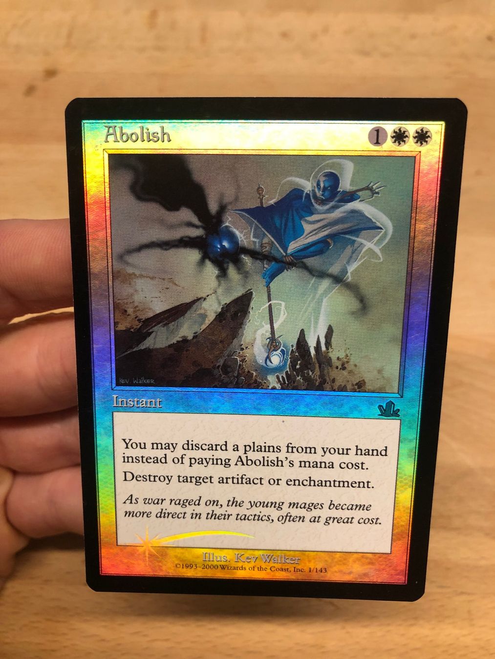 Magic The Gathering Carte collezionabili: MTG Abolish foil Prophecy 2000 EN Ex – Nuovo (secondo la descrizione) da Corsier GE venduto da SWmoderncards