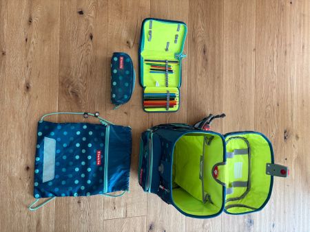 Step by Step Schulranzen-Set 4-teilig – leicht & ergonomisch