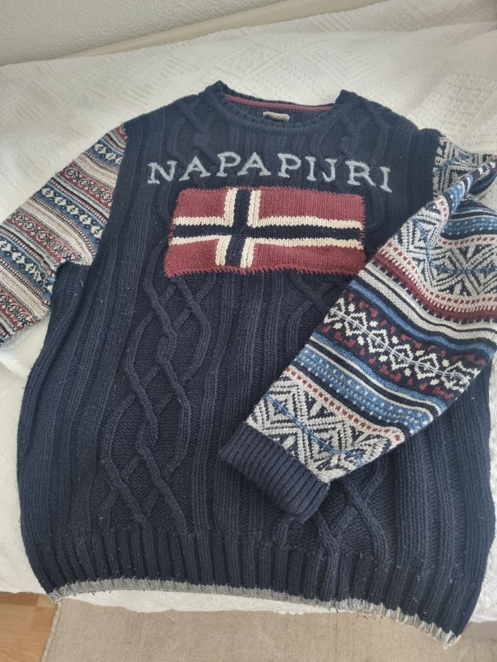 Napapijri Maglioni & Felpe: Napapijri Strickpullover Gr. L, Herren Wolle-Mix Winter – Usato da Stans venduto da laslabambala 2