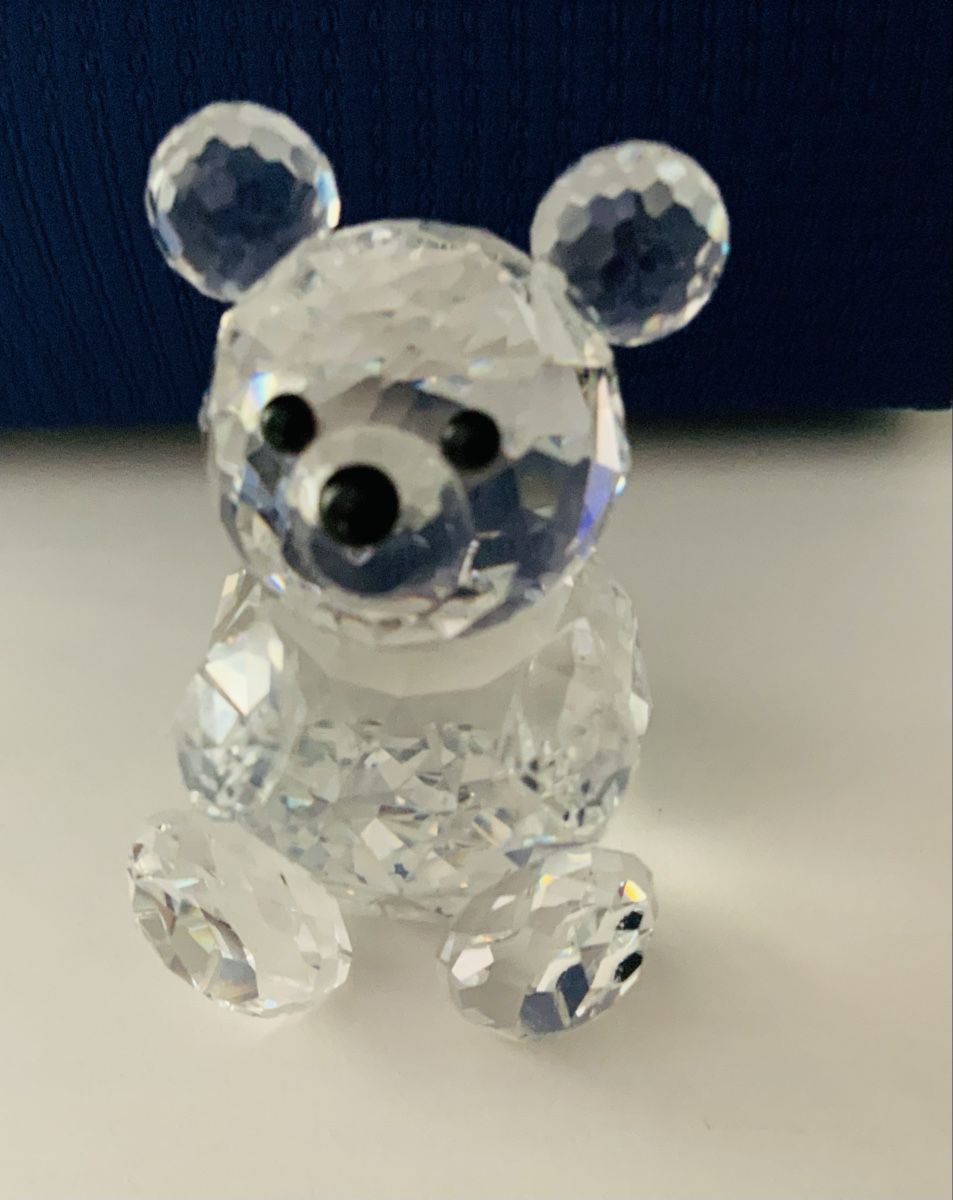 Swarovski Statuette: Swarovski Bär Kristall, 4 cm – Nuovo (secondo la descrizione) da Lufingen venduto da lotzstef 1