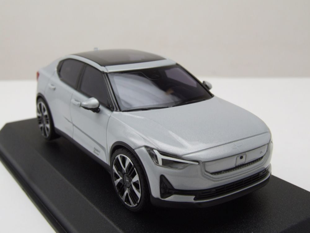 Volvo Modellini d'auto: Polestar 2 Phase II seit 2024 Magnesium grau met. / schwarz – Nuovo e nell'imballaggio originale da Gerlafingen venduto da espero88 2