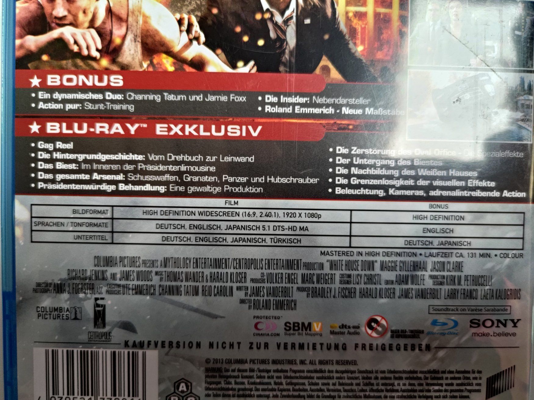 Tutti i DVDs: White House down – Usato da Liestal venduto da Kratzilla 3