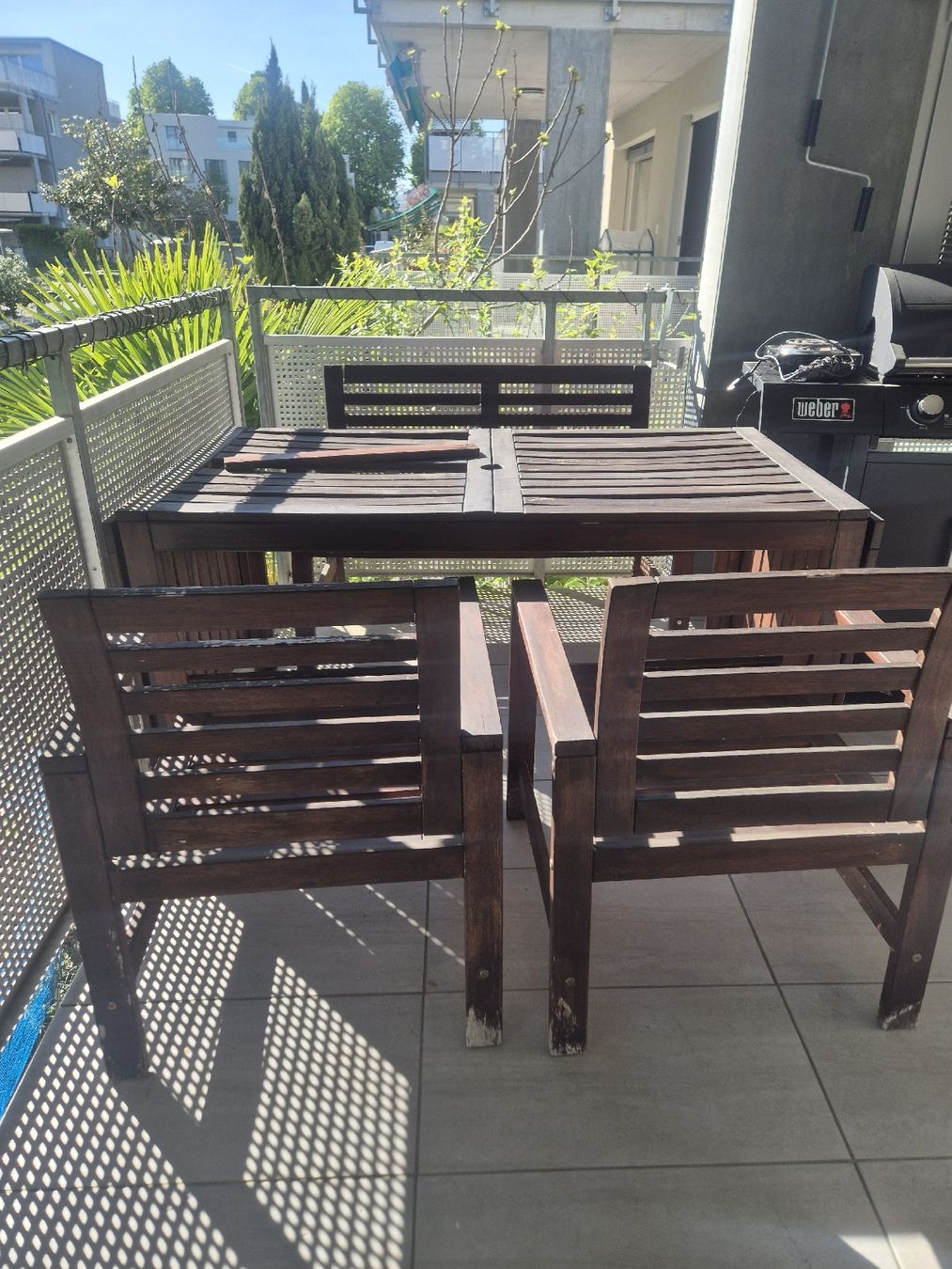 Ikea Set de table et chaises: GRATİS Balkon/Garten Möbel – Défectueux à Eglisau par Accesoriesch 3