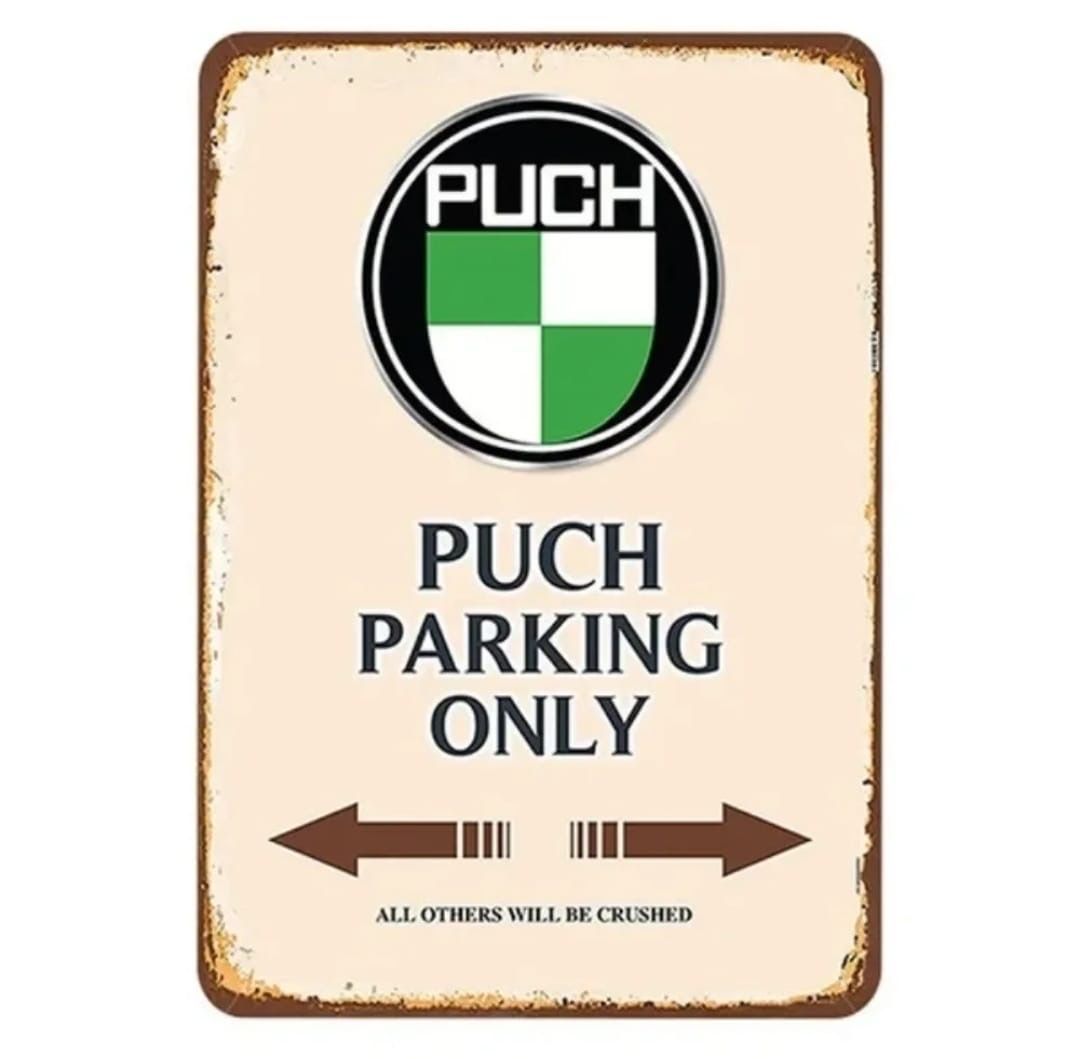 Puch Insegne: Puch Blechschild 20x30cm NEU – Nuovo e nell'imballaggio originale da Oberurnen venduto da jasmin2fel