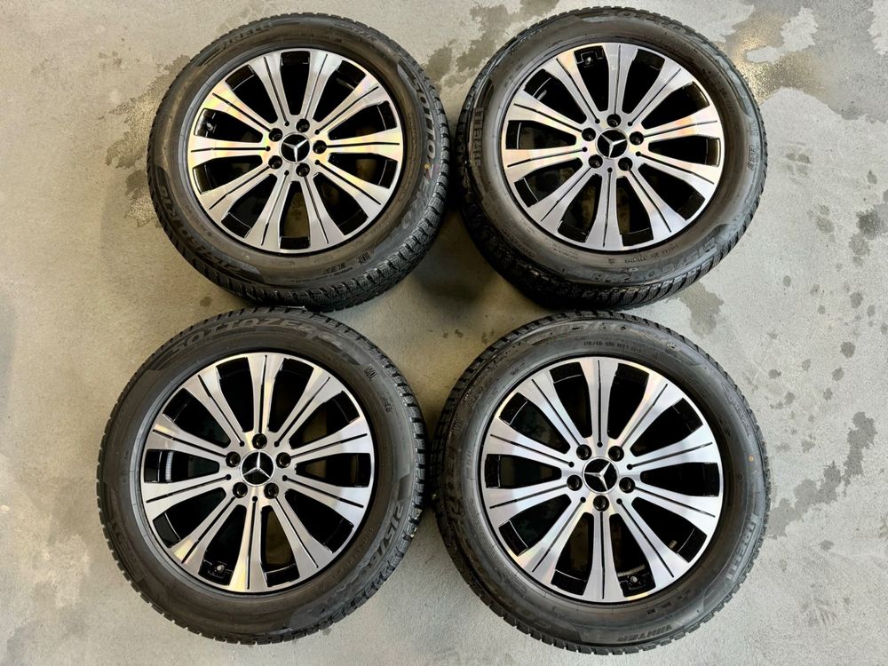 Mercedes Winterkompletträder für EQA, EQB / MOE / 215/60 R18 (Gebraucht ...