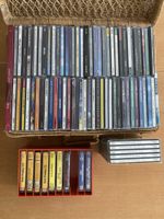 CDs - Kassetten Sammlung diverse Interpreten ca 74+9