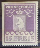 GRØNLAND 1915: Ours polaire 15 øre *