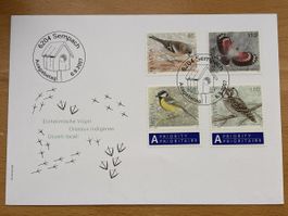 Enveloppe Premier Jour Oiseaux indigènes Sempach 2007
