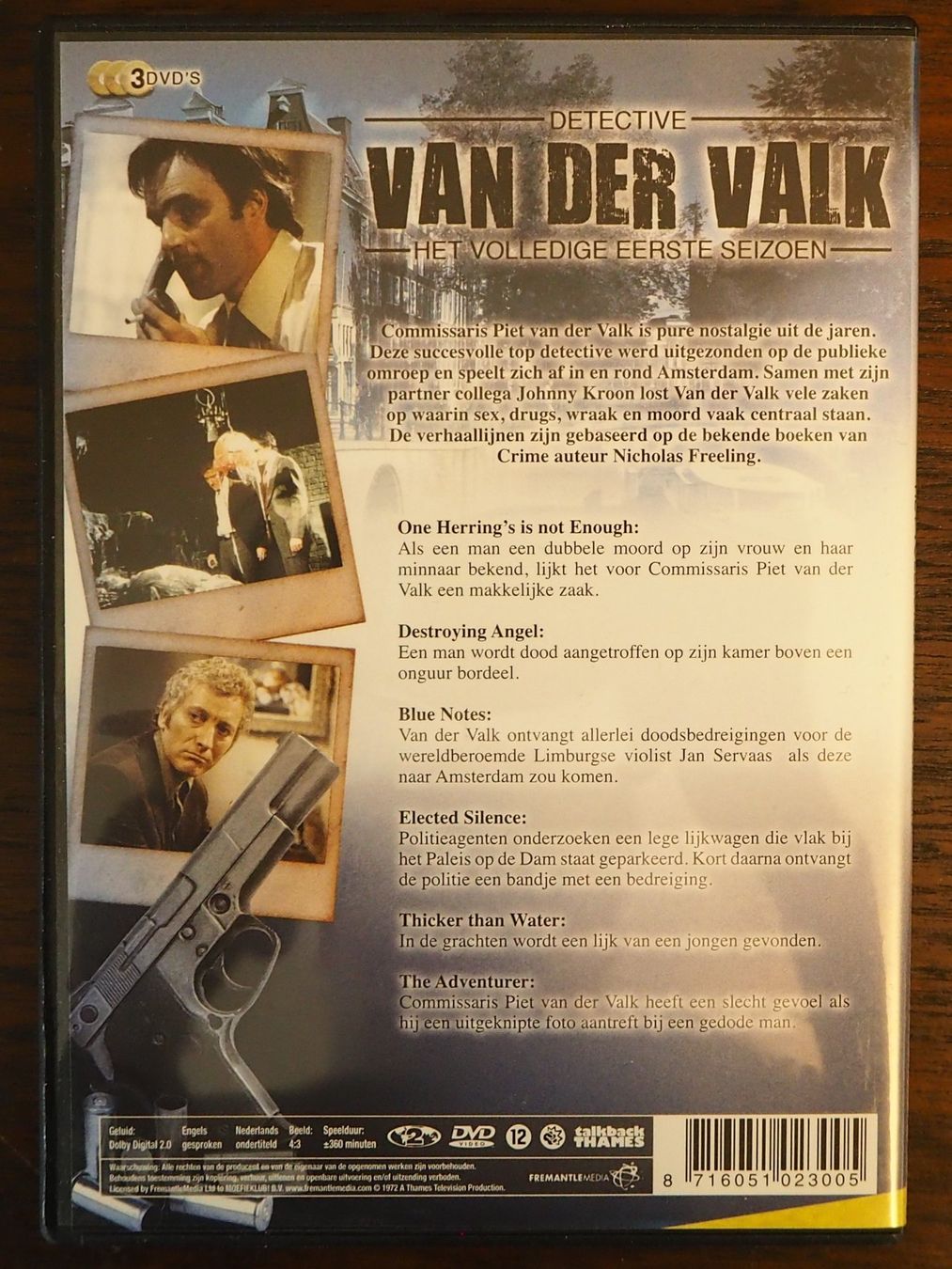Tutti i DVDs: Van der Valk / Staffel 1-3 / NL-Import / englisch – Usato da Chur venduto da big_5zx8 2