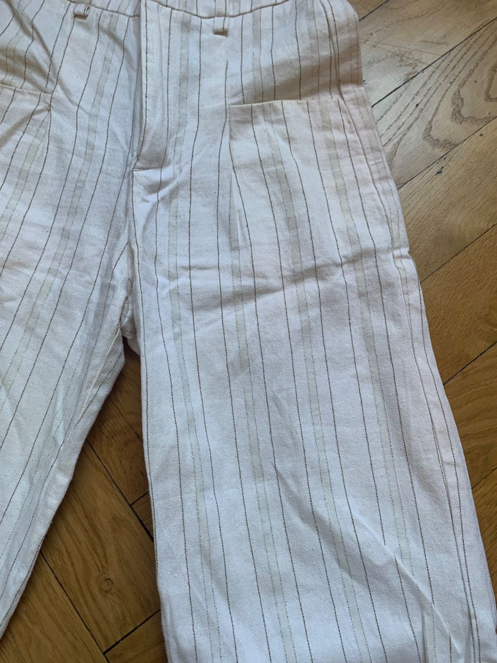 Zara Pantaloni: Pantalon 7/8 lin et coton Zara 11/12 ans – Nuovo e nell'imballaggio originale da Genève venduto da rez_c6c6 2