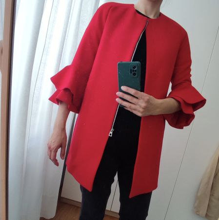 ZARA rote Jacke - NEU