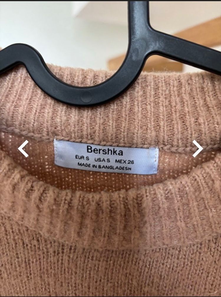 Bershka Pulls & Sweat-shirts: Brauner Pullover Bershka – D'occasion à Kestenholz par zweite_chance 1