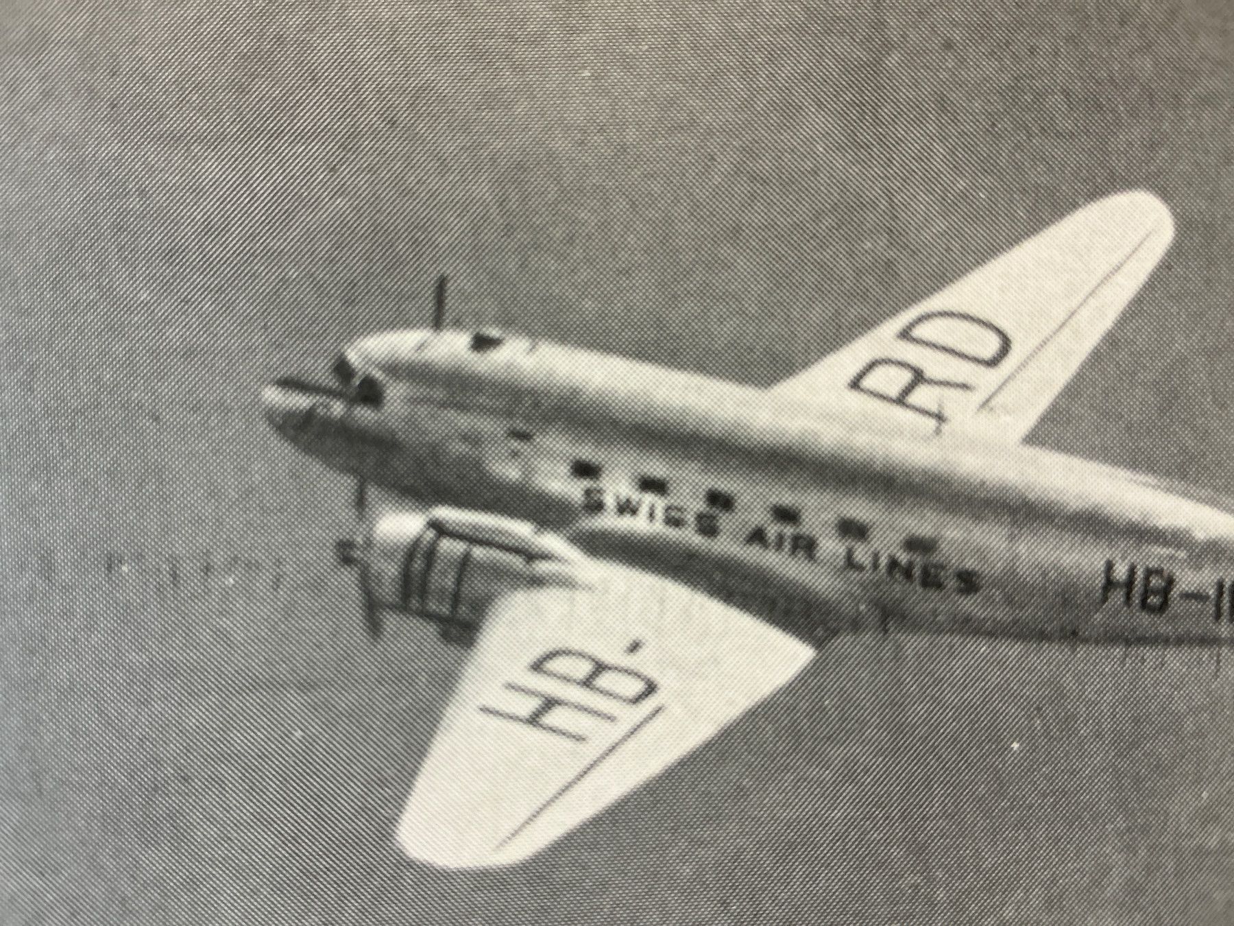 Cartoline postali: Swissair DC 3 IRD Douglas – Usato da Maur venduto da 20hcodracir11 3