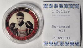 Münze - 1 US-Dollar Muhammed Ali